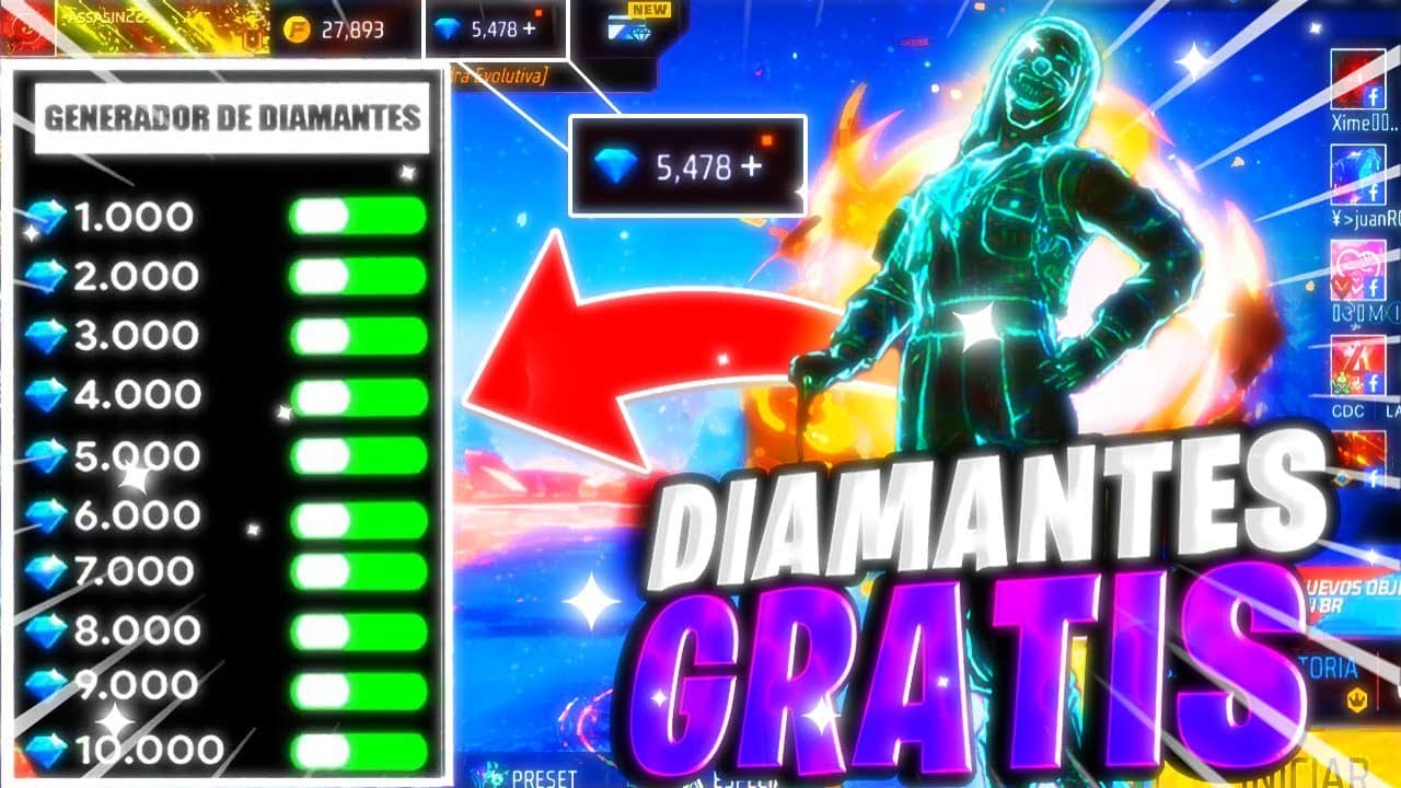 descubre como obtener diamantes en free fire sin gastar dinero con estos trucos infalibles