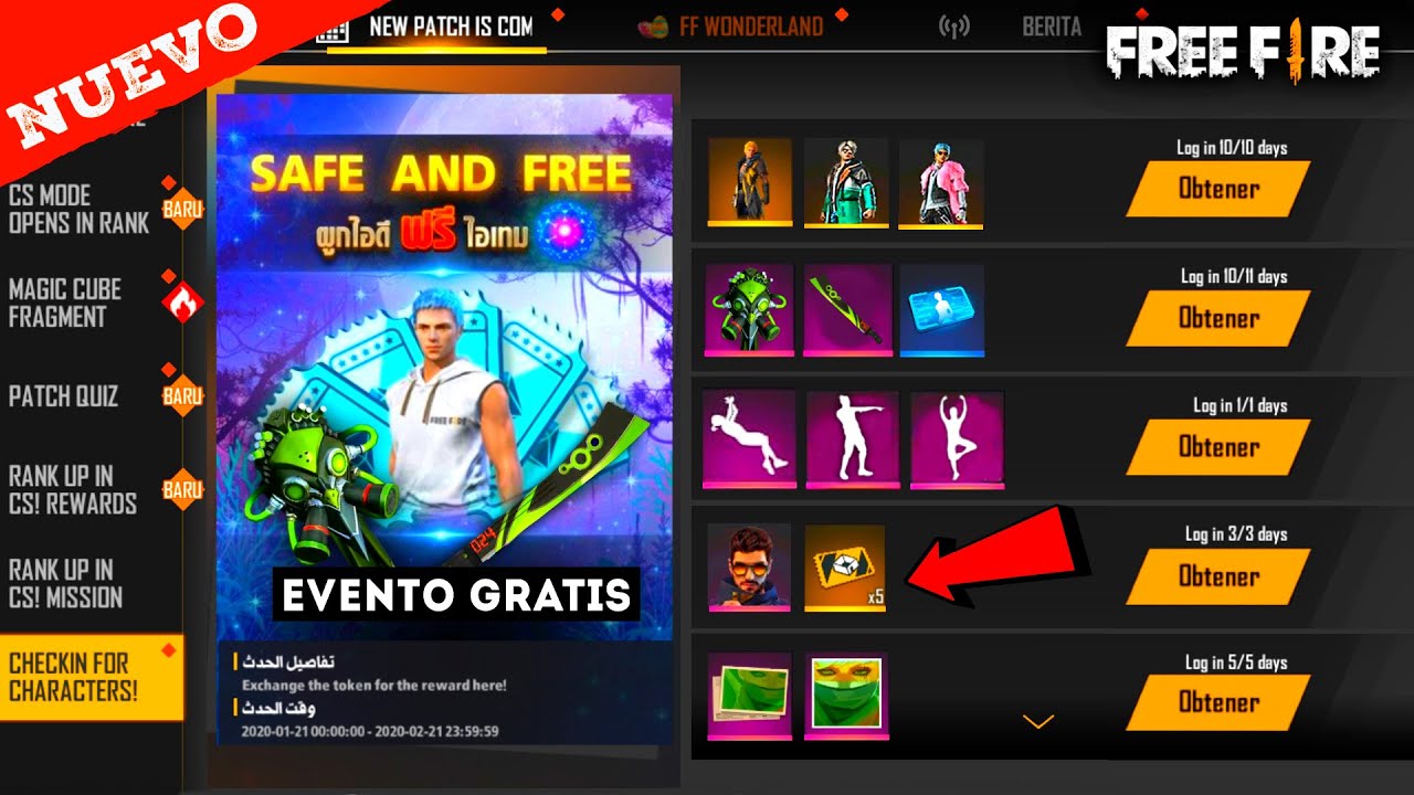 descubre como participar en eventos especiales para obtener diamantes en free fire