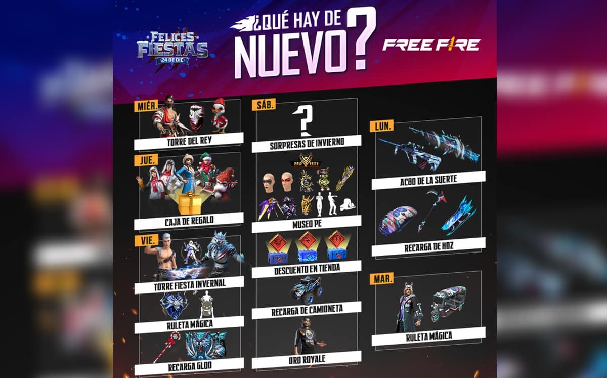 descubre los eventos especiales de este mes en free fire no te pierdas ninguna sorpresa