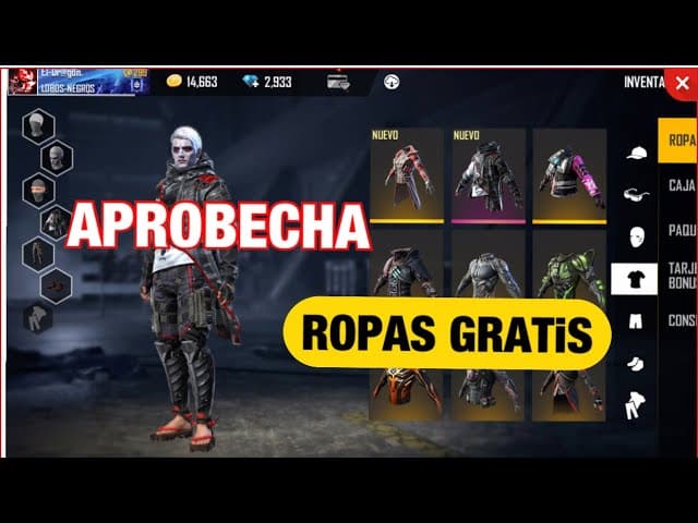 descubre los mejores trucos para obtener ropa exclusiva en free fire